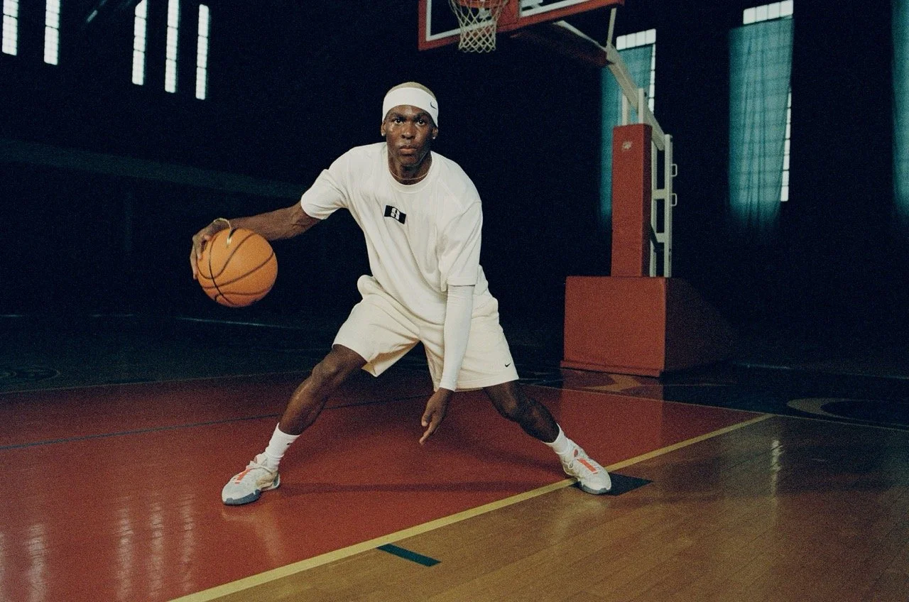 Jordan Lewis in Nike basketball imagery